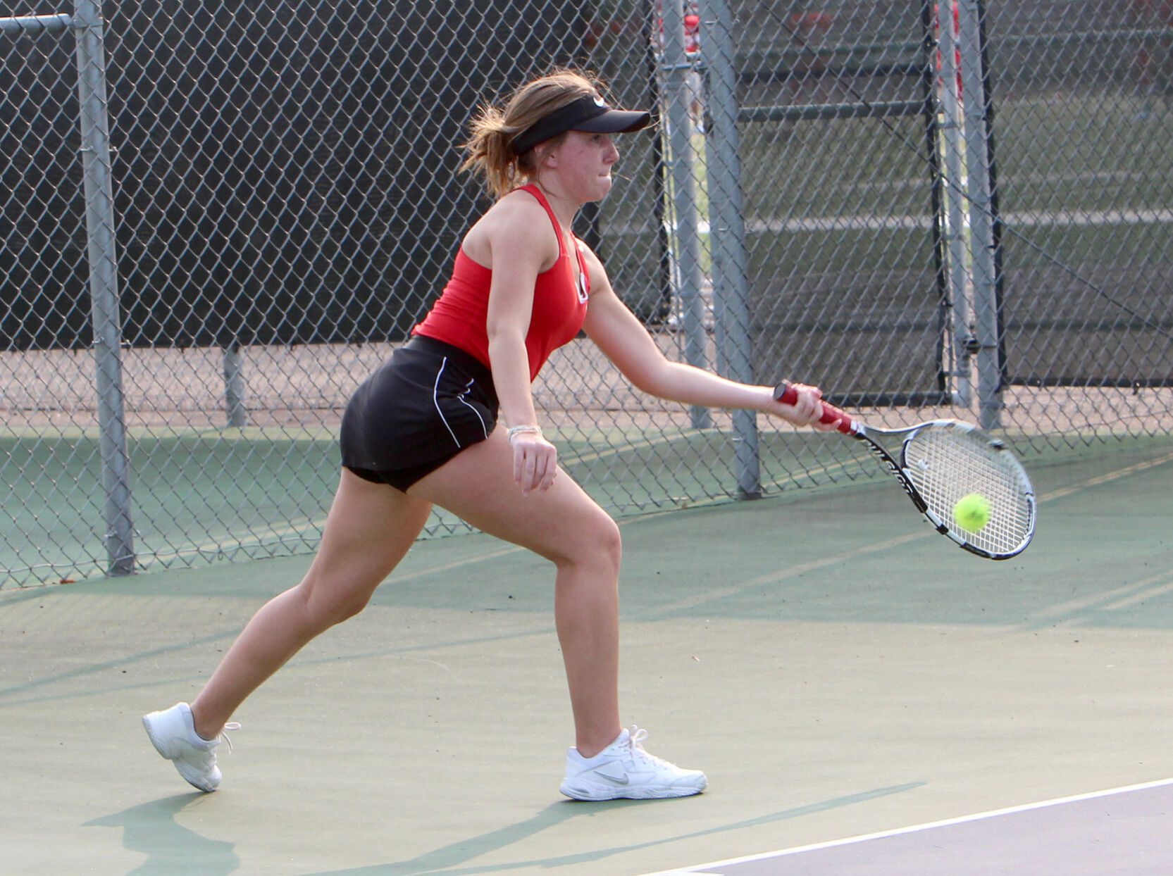 Menomonie at Chippewa Falls girls tennis 9-15-20